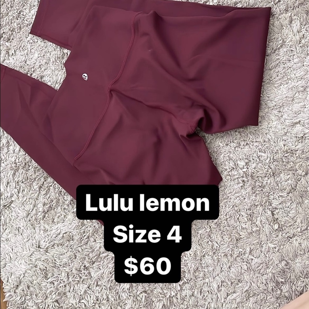 Brand new Lulu lemon align leggings